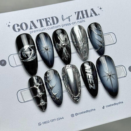 ateez black grunge y2k